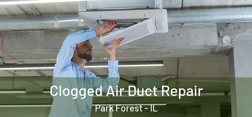  Clogged Air Duct Repair Park Forest - IL