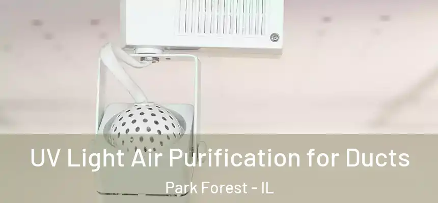  UV Light Air Purification for Ducts Park Forest - IL